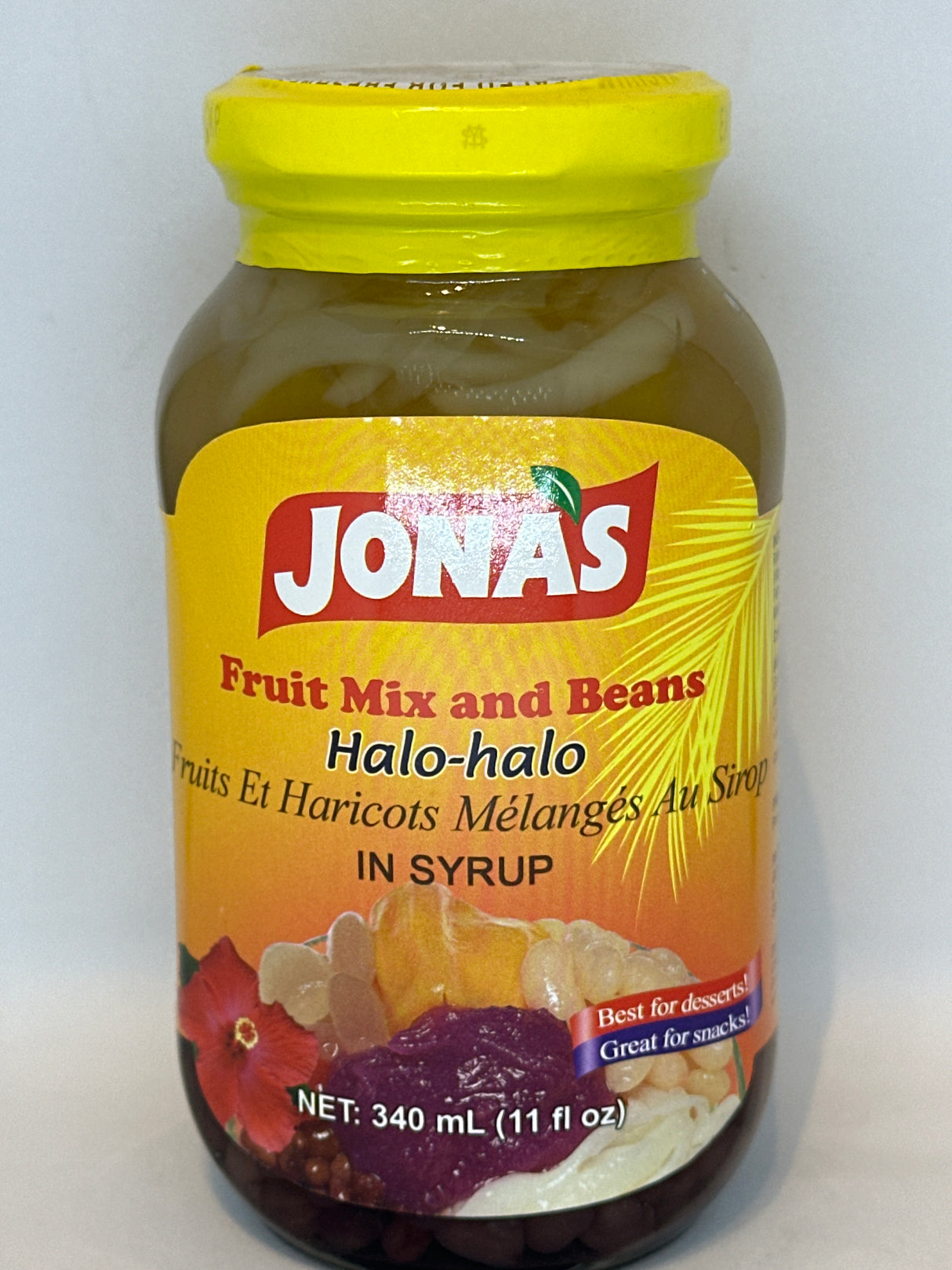 JONAS FRUIT MIX & BEANS (HALO-HALO) 340ML