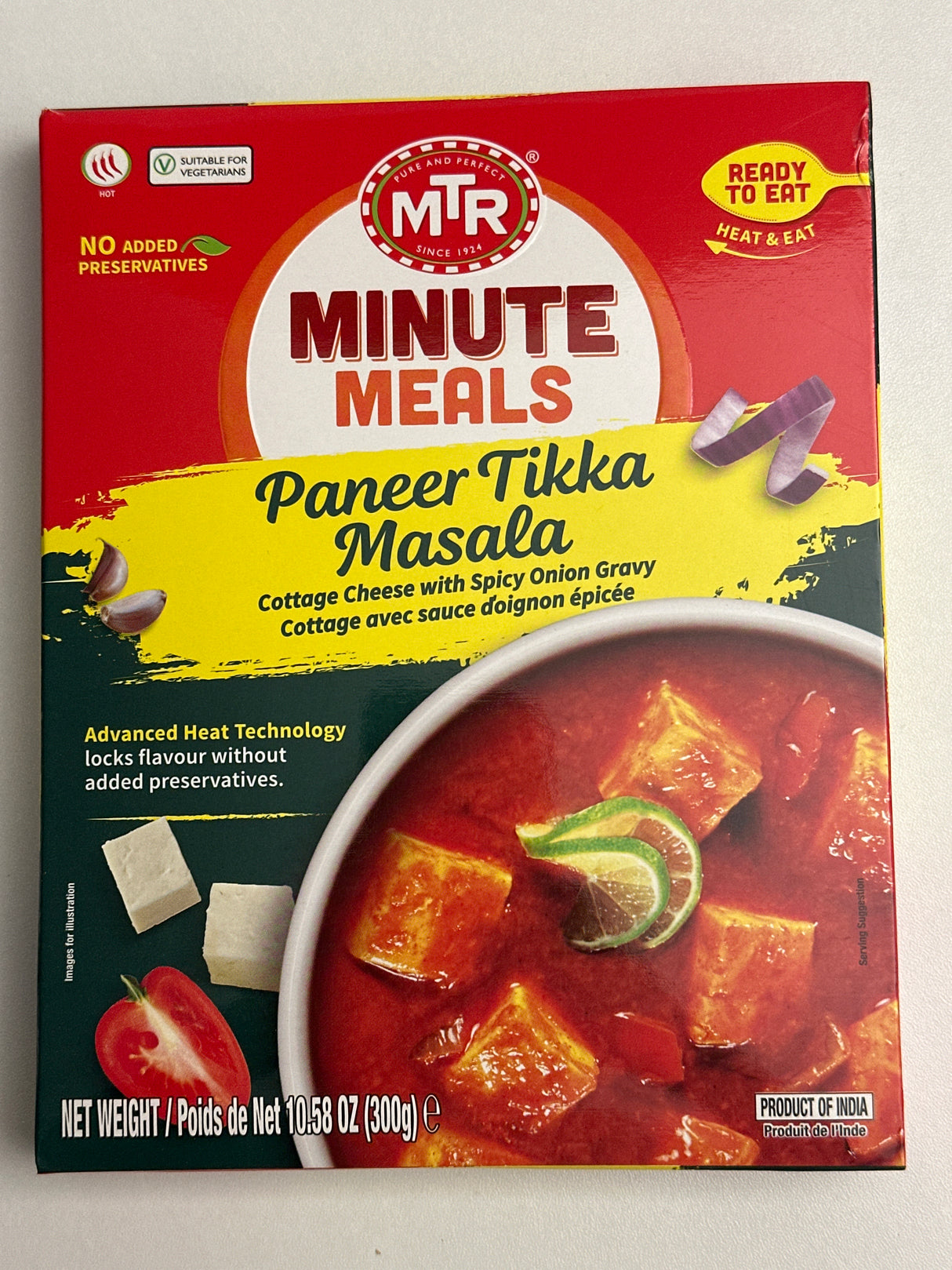 MTR PANEER TIKKA MASALA CURRY 300 GM