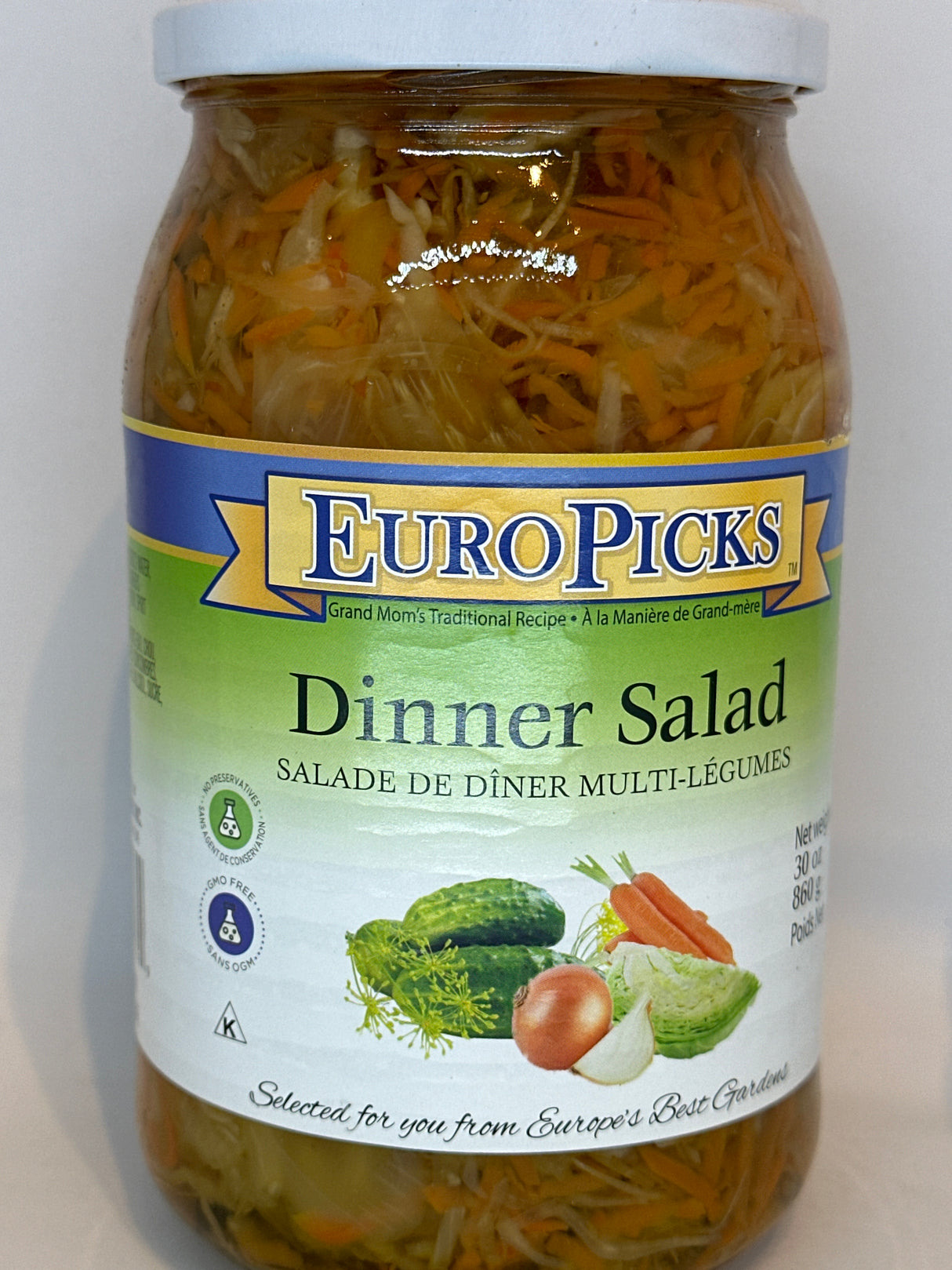 EUROPICKS DINNER SALAD 860G