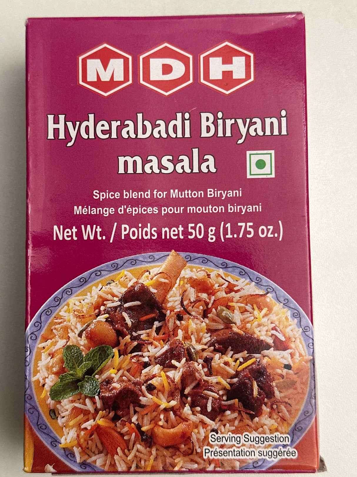 MDH HYDERABADI BIRYANI MASALA 50 GM