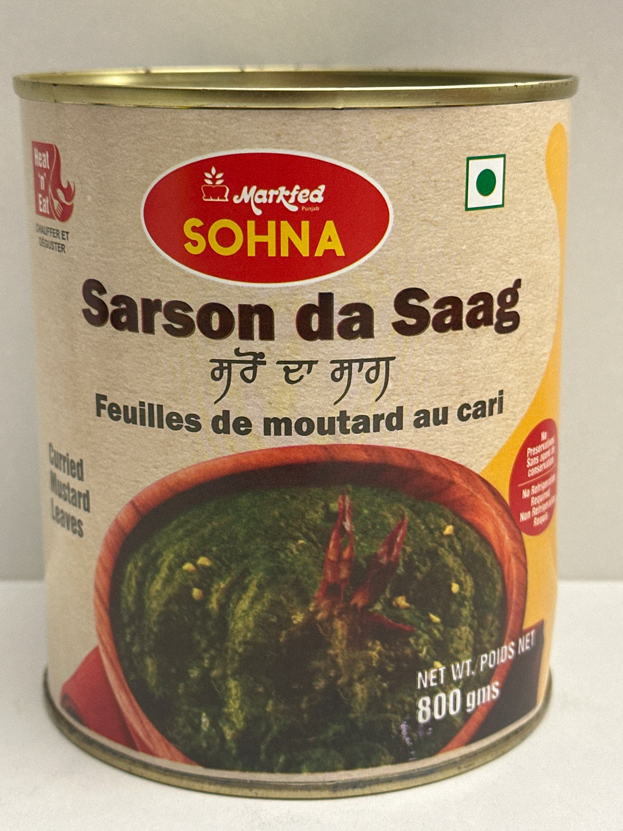 SOHNA SARSON KA SAAG 850G