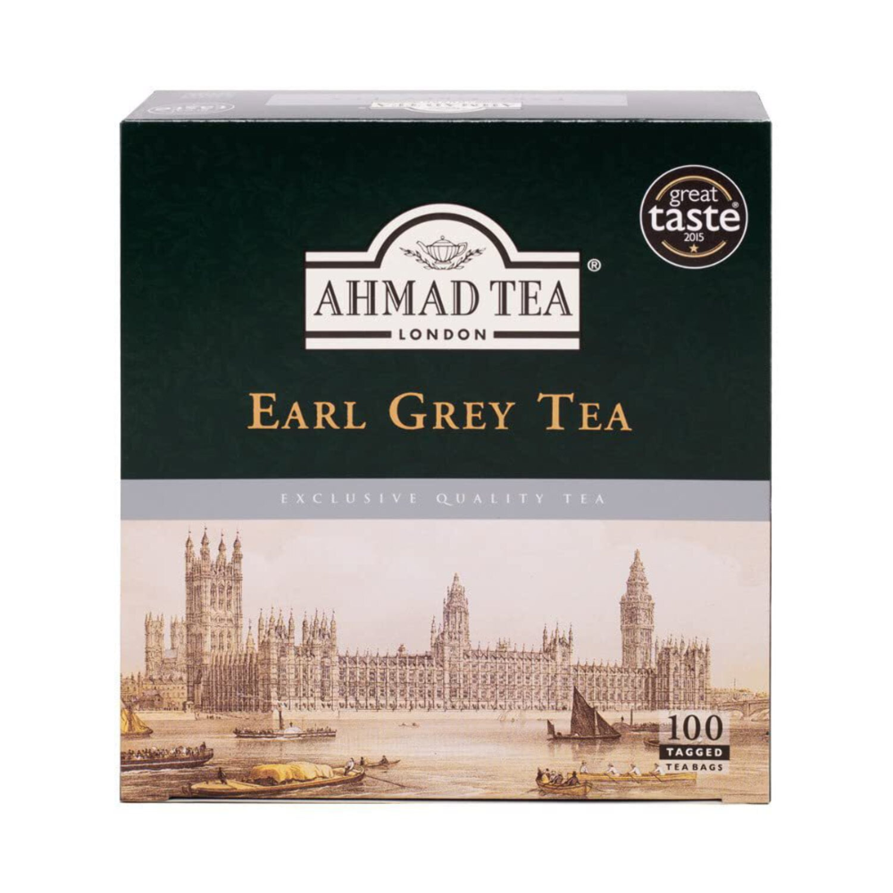 AHMAD TEABAG EARL GREY 100 BAGS