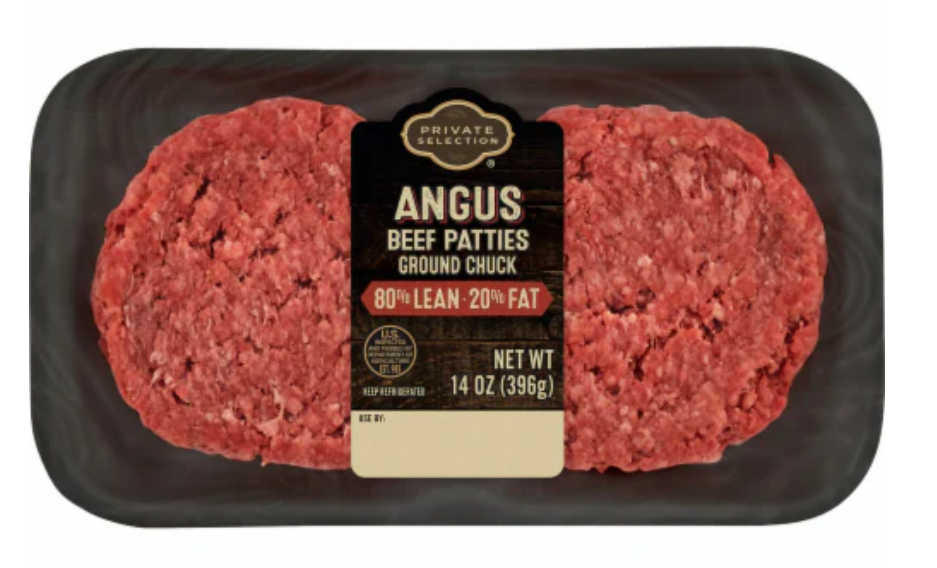 ANGUS BEEF BURGER CHUCK FRESH 6 OZ X 48 PCS