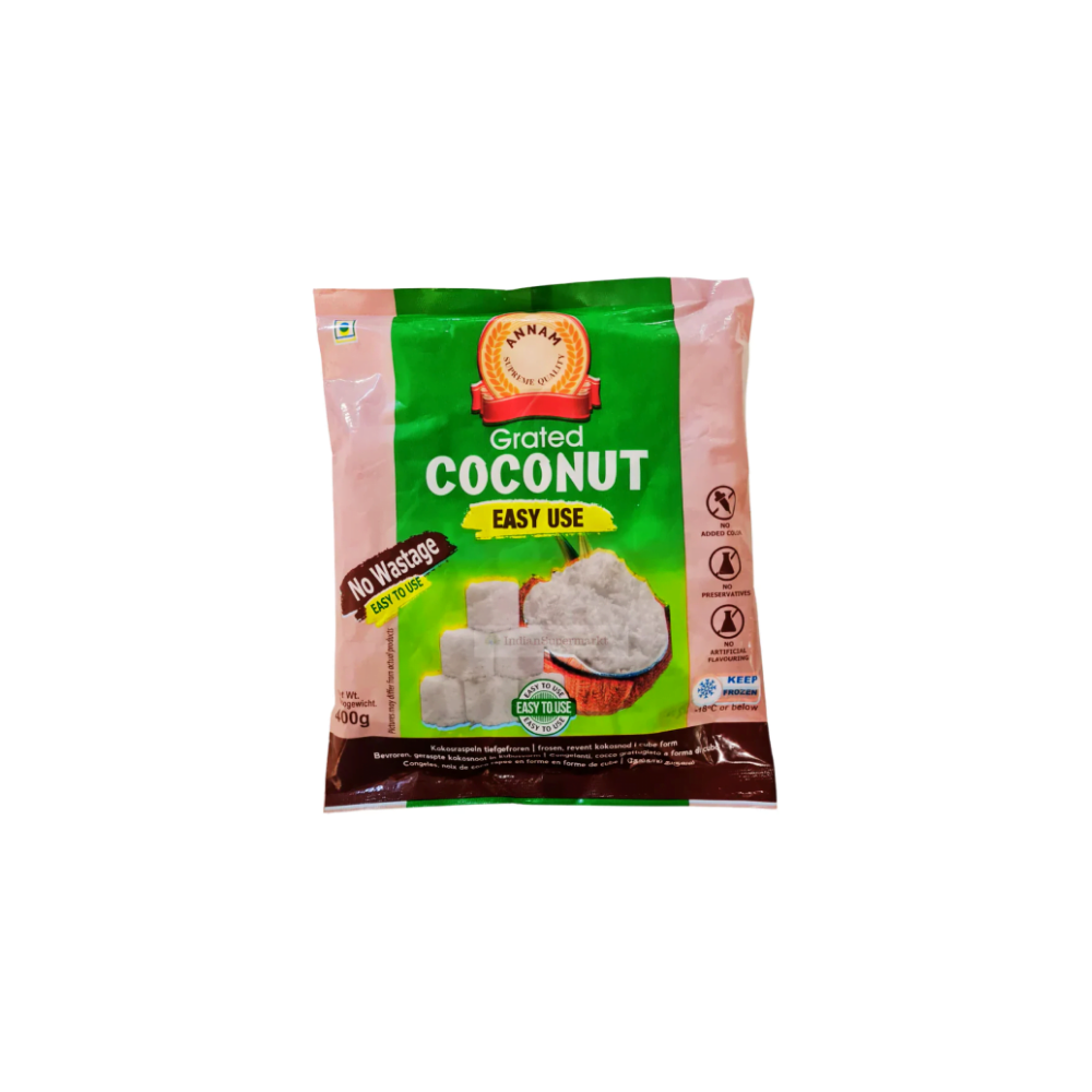 ANNA  SHREDDED COCONUT 400 GM