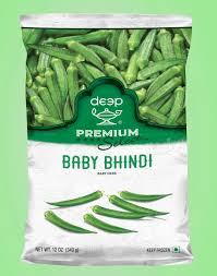 DEEP BABY BHINDI WHOLE 12OZ