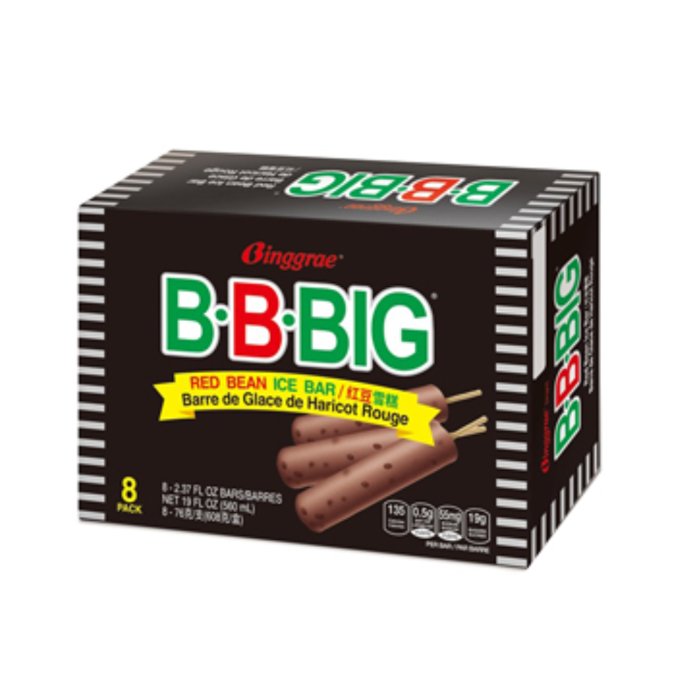 BINGGRAE BBBIG MATCHA W RED BEAN 8 BARS
