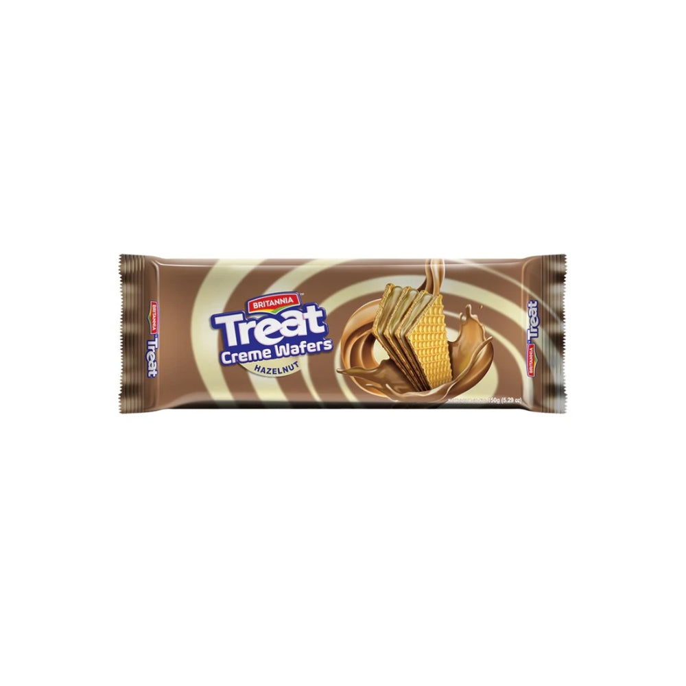 BR - TREAT CREAM WAFER HAZELNUT 150 GM