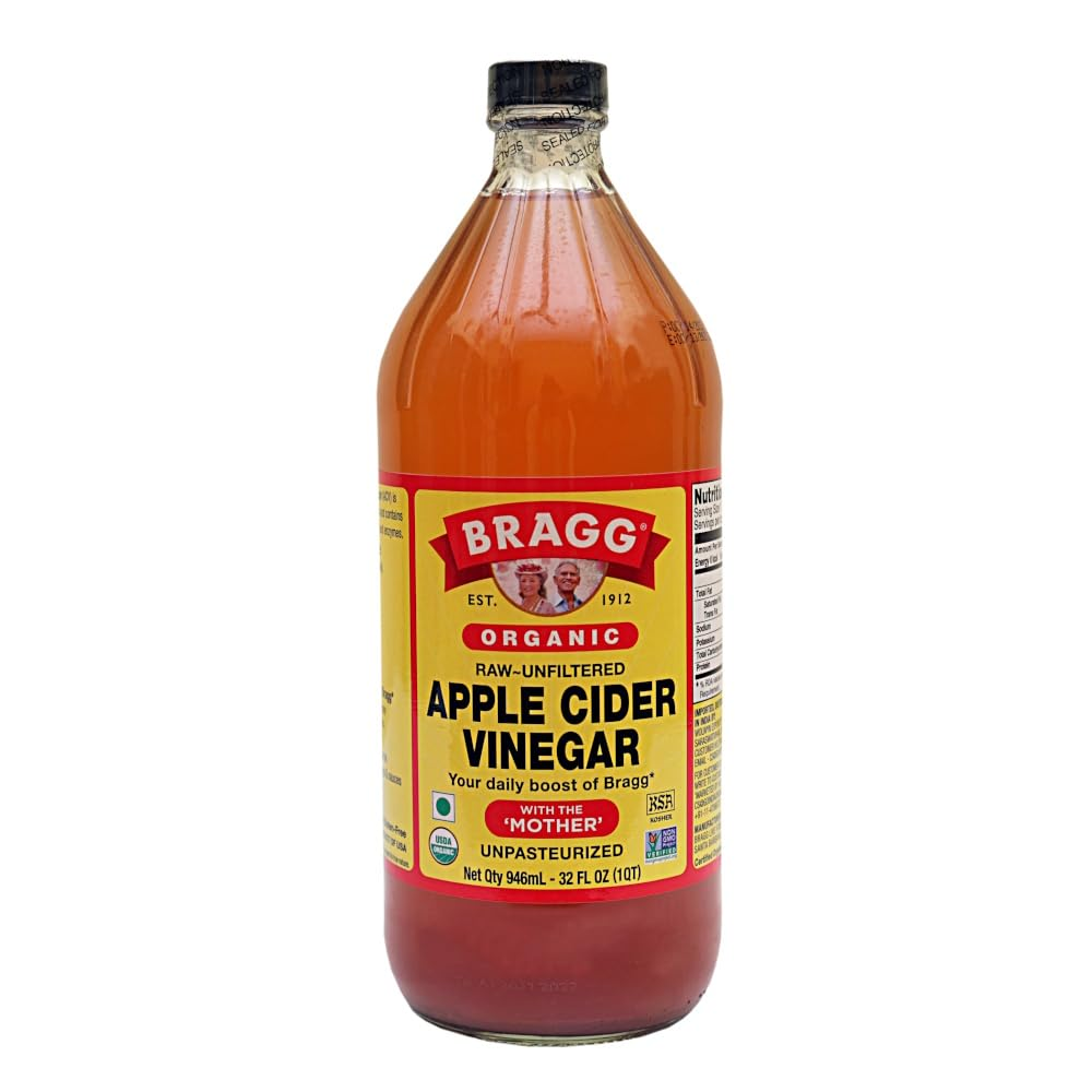 BRAGGS APPLE CIDER VINEGAR ORGANIC 32OZ 946 ML