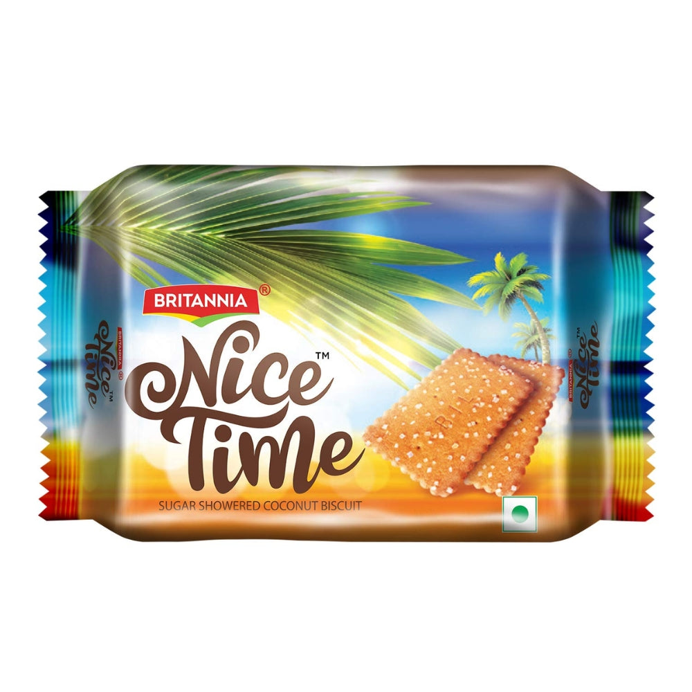 BRITANNIA NICE TIME COCONUT BISCUITS 80 GM