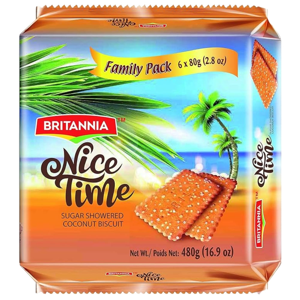BRITANNIA NICE TIME COCONUT BUISCUIT 480 GM