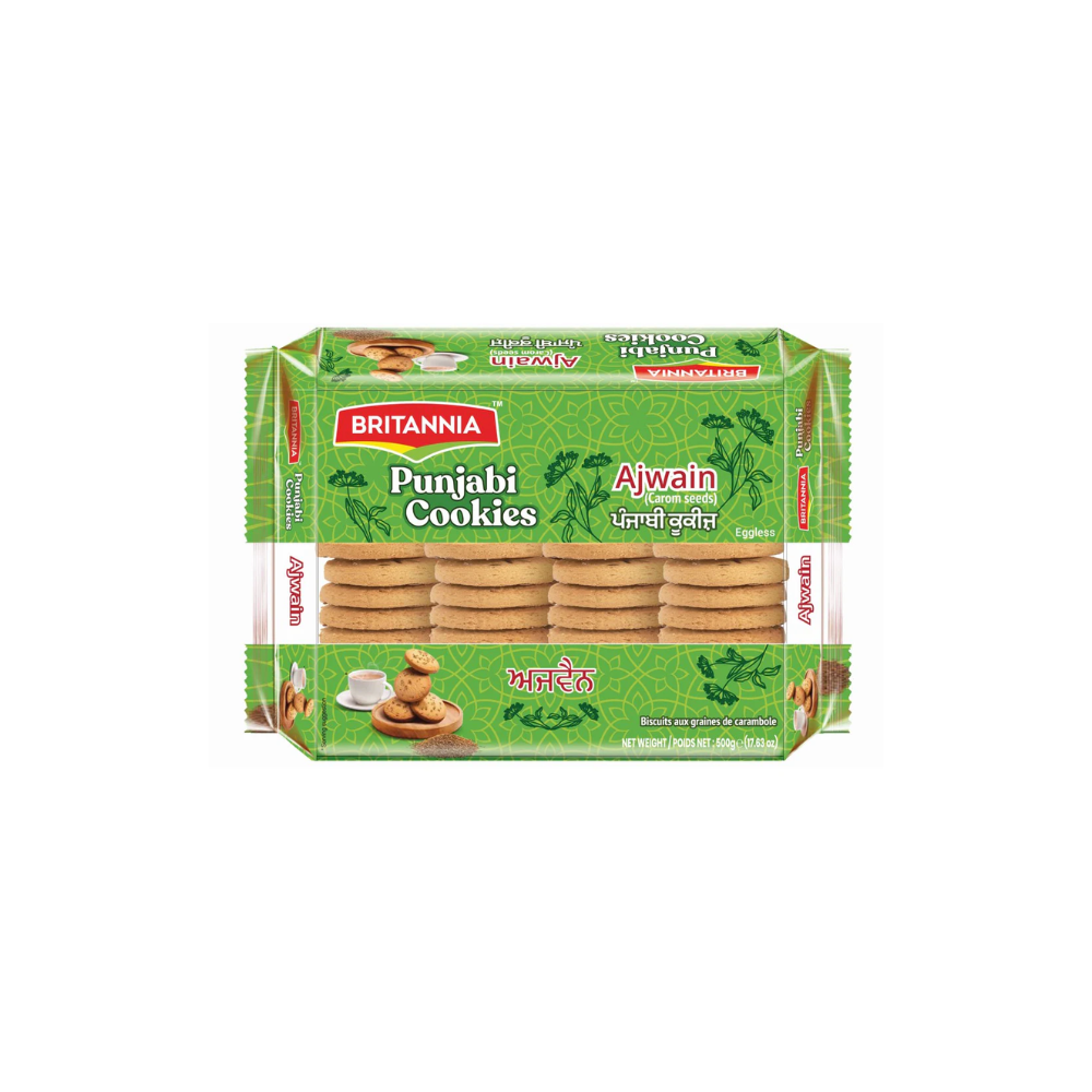 BR Punjabi Ajwain Cookies 500g