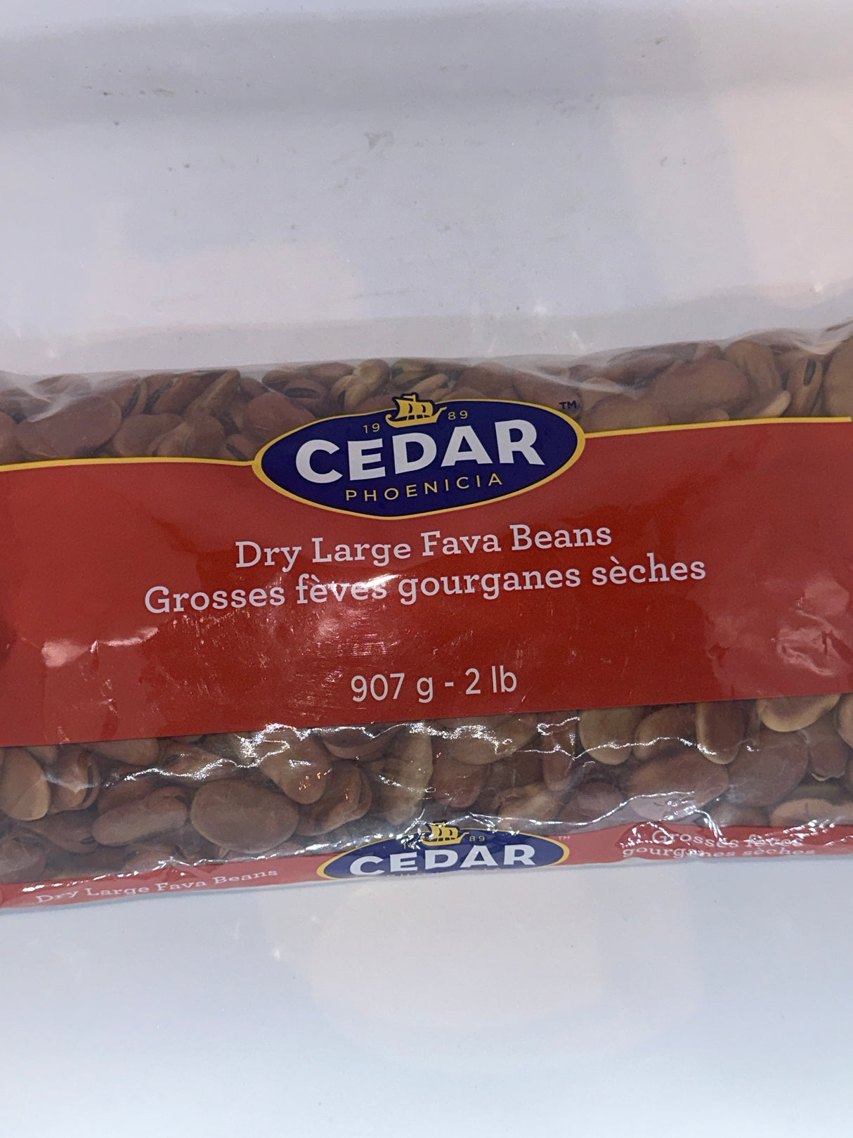 CEDAR DRY LARGE FAVA BEANS 2 LBS