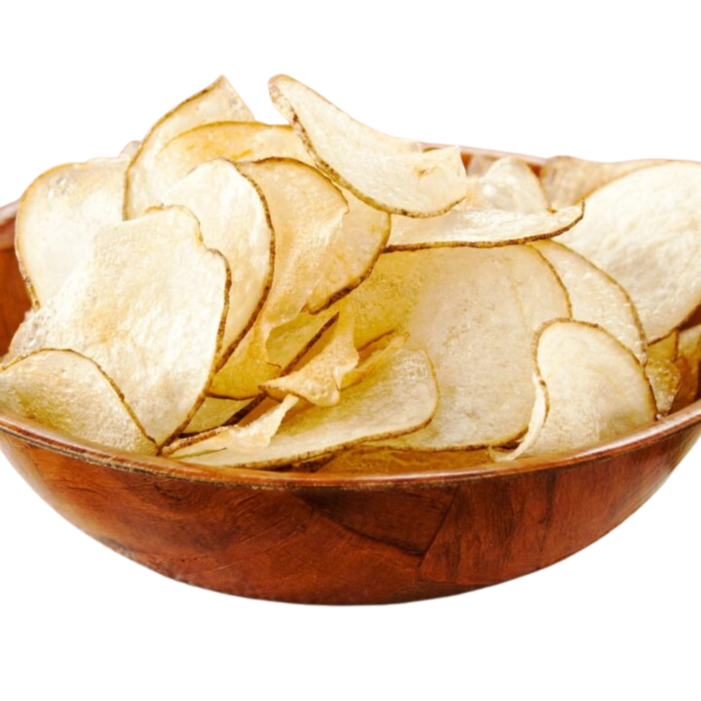 CASSAVA CHIPS SEA SALT NON-GMO VEGAN-FITBITE 100 GM