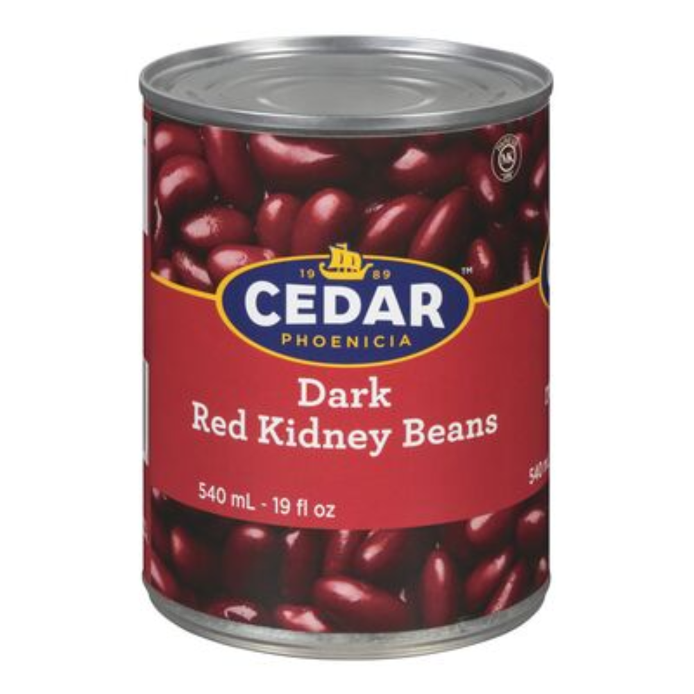 CEDAR DARK  RED KIDNEY BEANS 540ML