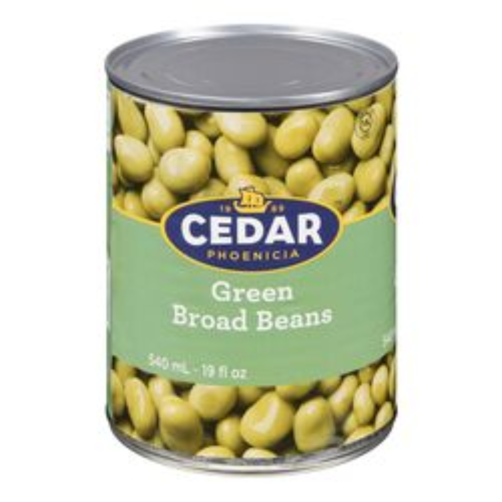 CEDAR GREEN BROAD BEANS 540ML
