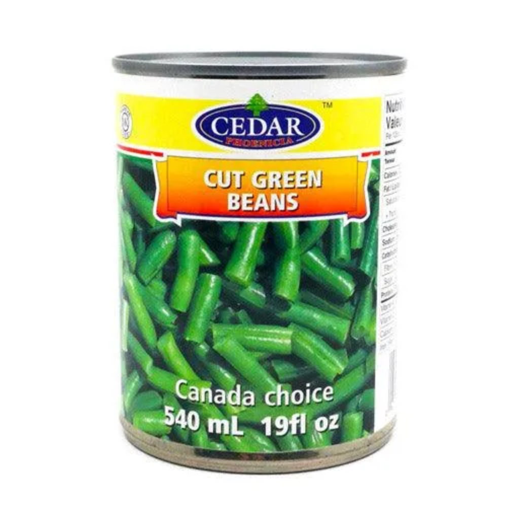 CEDAR GREEN CUT BEANS 540ML