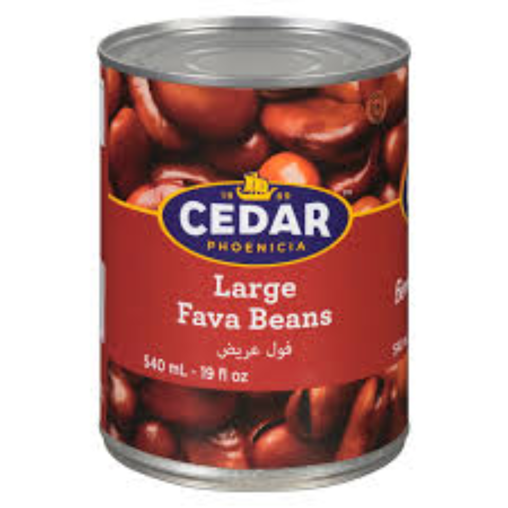 CEDAR LARGE FAVA BEANS 540ML