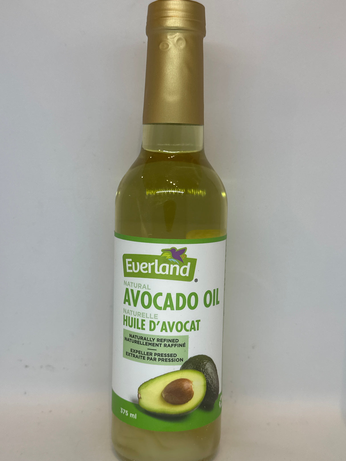 EVERLAND NATURAL  AVOCADO OIL  OIL 375ML