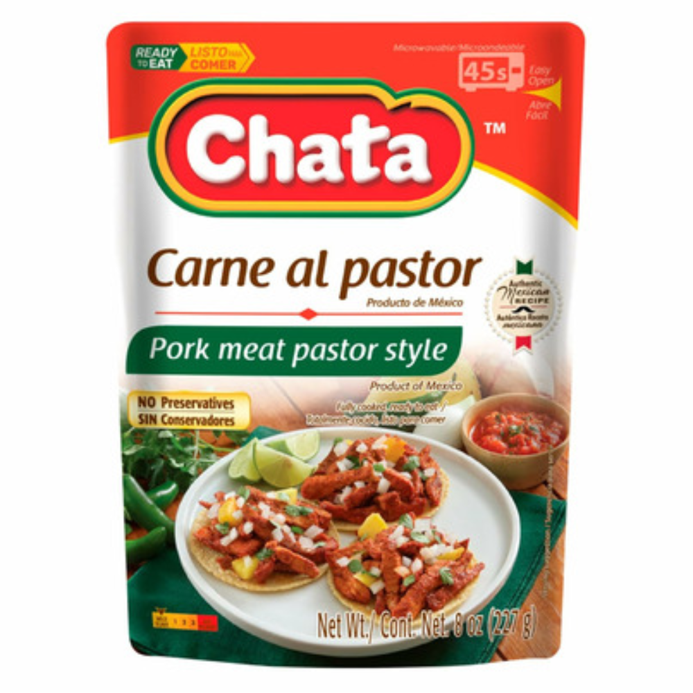 CHATA CARNE AL PASTOR 227 GM