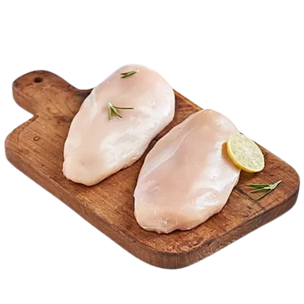 CHICKEN BREAST FRESH ROSSDOWN 5OZ FRESH KG