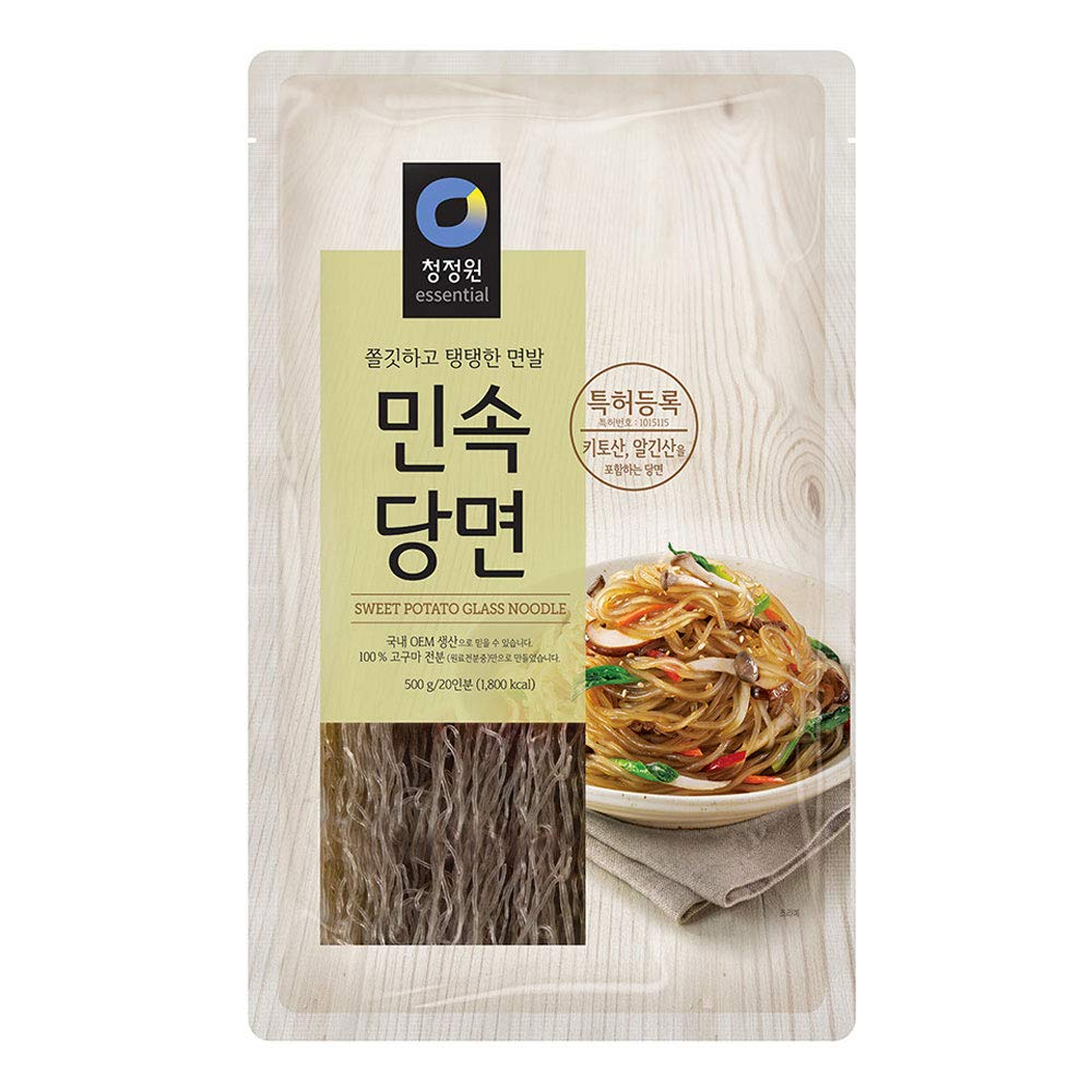 CHUNG JUNG GLASS NOODLES SWEET POTATO  500 GM