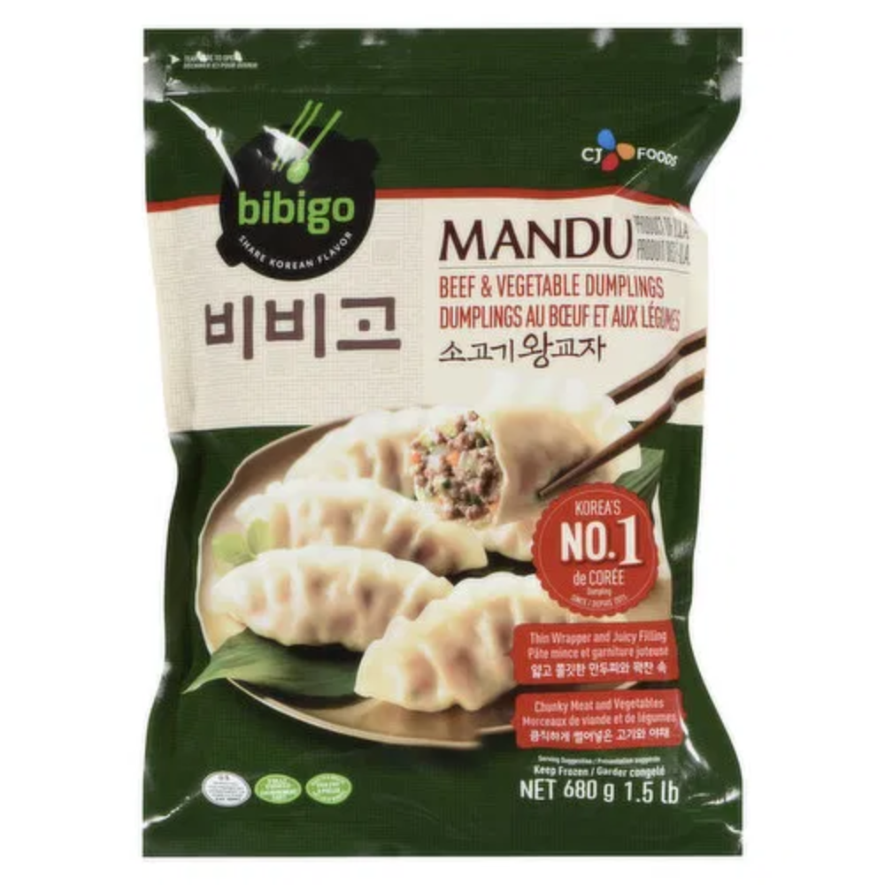 CJ)BEEF&VEGE DUMPLING 680G