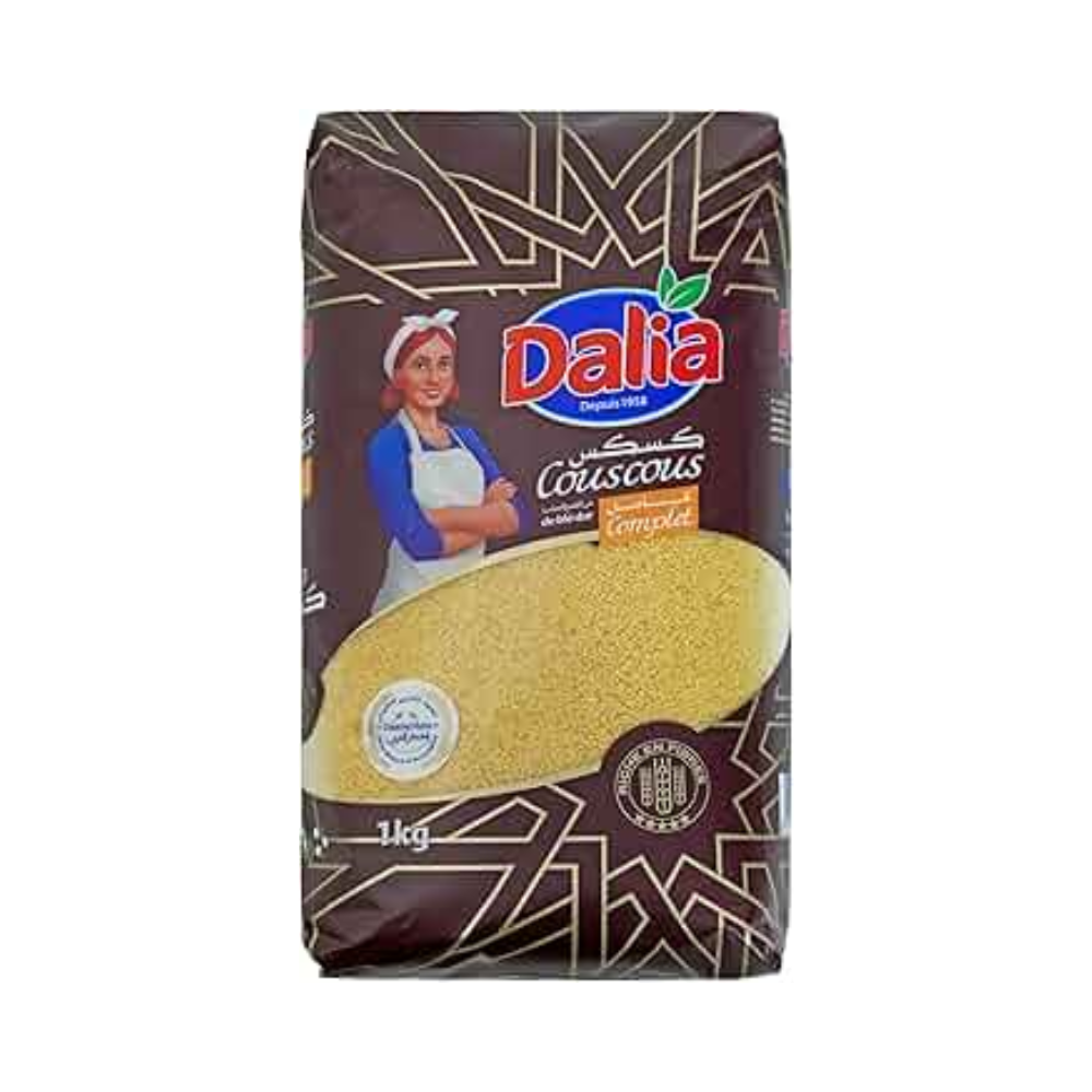 DALIA  COUSCOUS WHOLE WHEAT 1KG