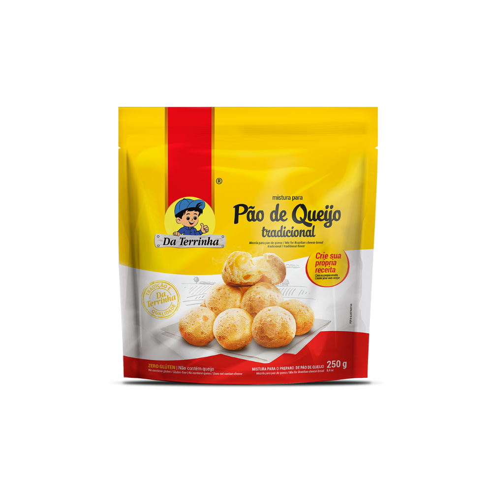 DA TERRINHA PAO DE QUEIJO (CHEESE BREAD) BAG 250 GM