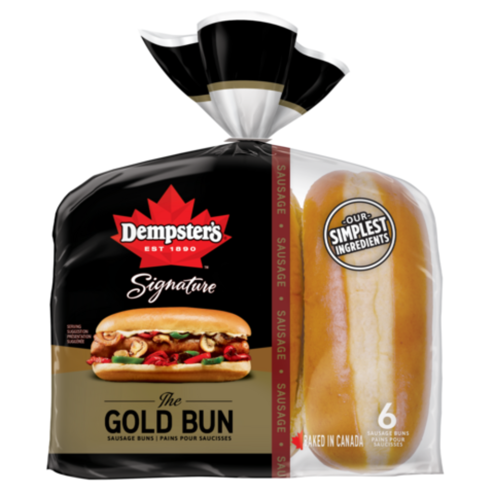 DEMPSTERS SIGNATURE HB GOLD SAUSAGE BUN 6 PIECES