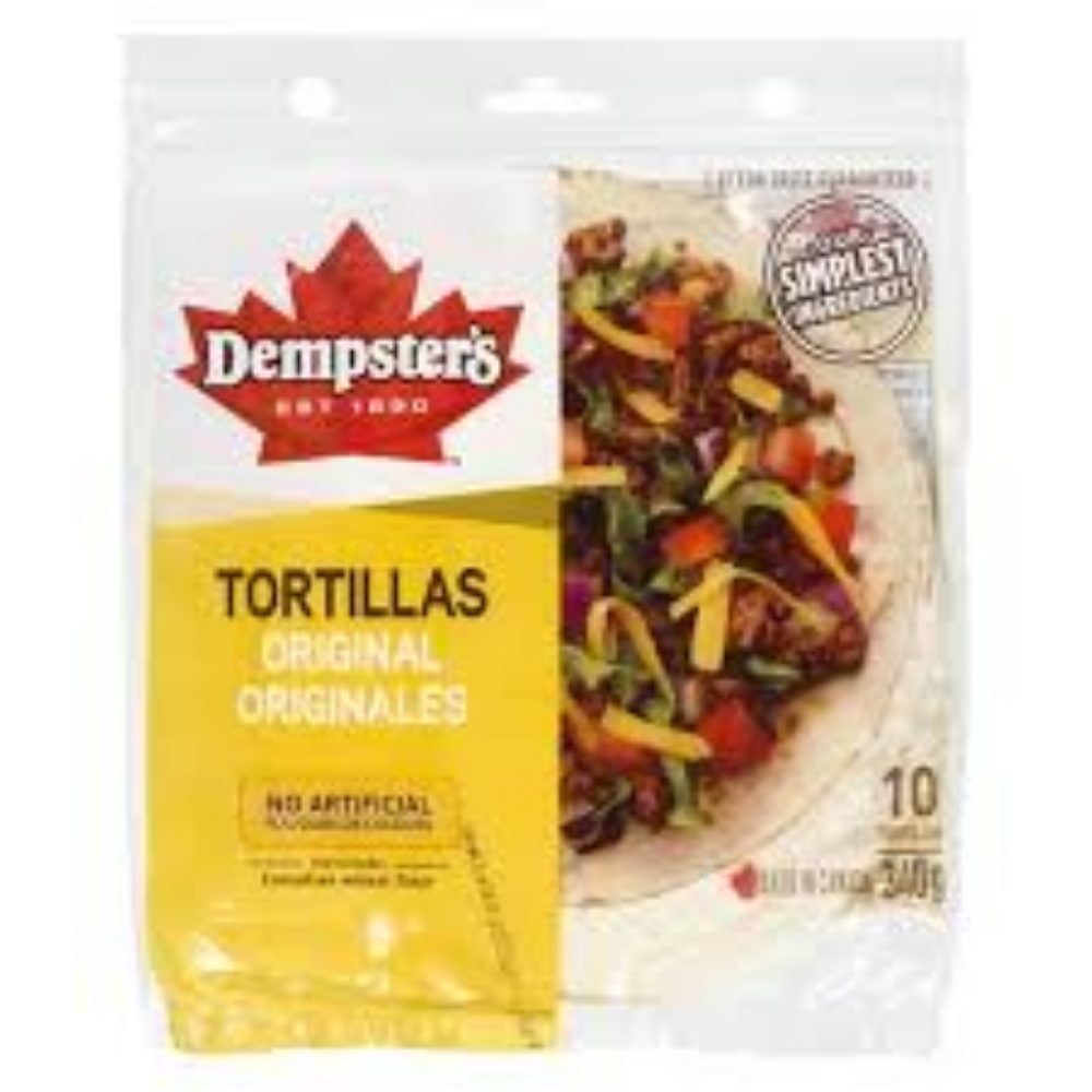DEMPSTER’S TORTILLAS ORIGINAL 10'S