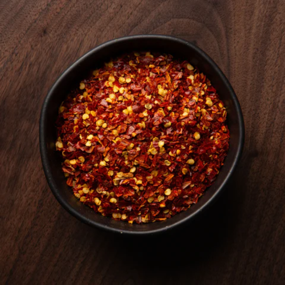 DRIED RED CHILI FLAKES 25 LBS
