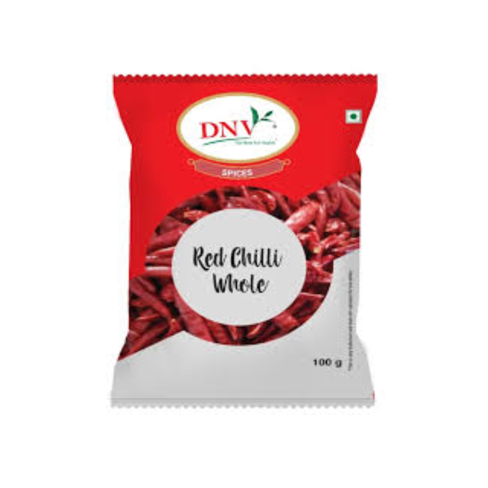 DRIED RED CHILLI WHOLE 100 GM