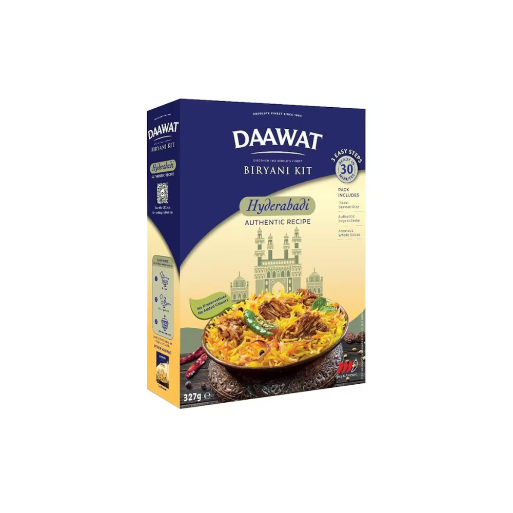 Daawat Hydrabadi Biryani Kit 327g