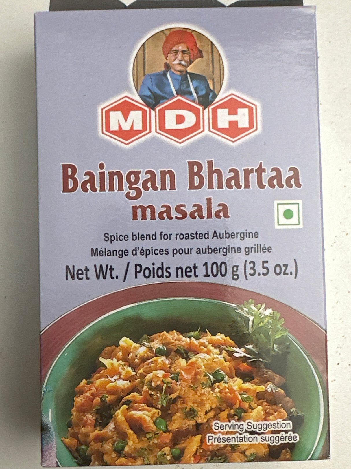 MDH BAINGAN BHARTAA MASALA 100 GM