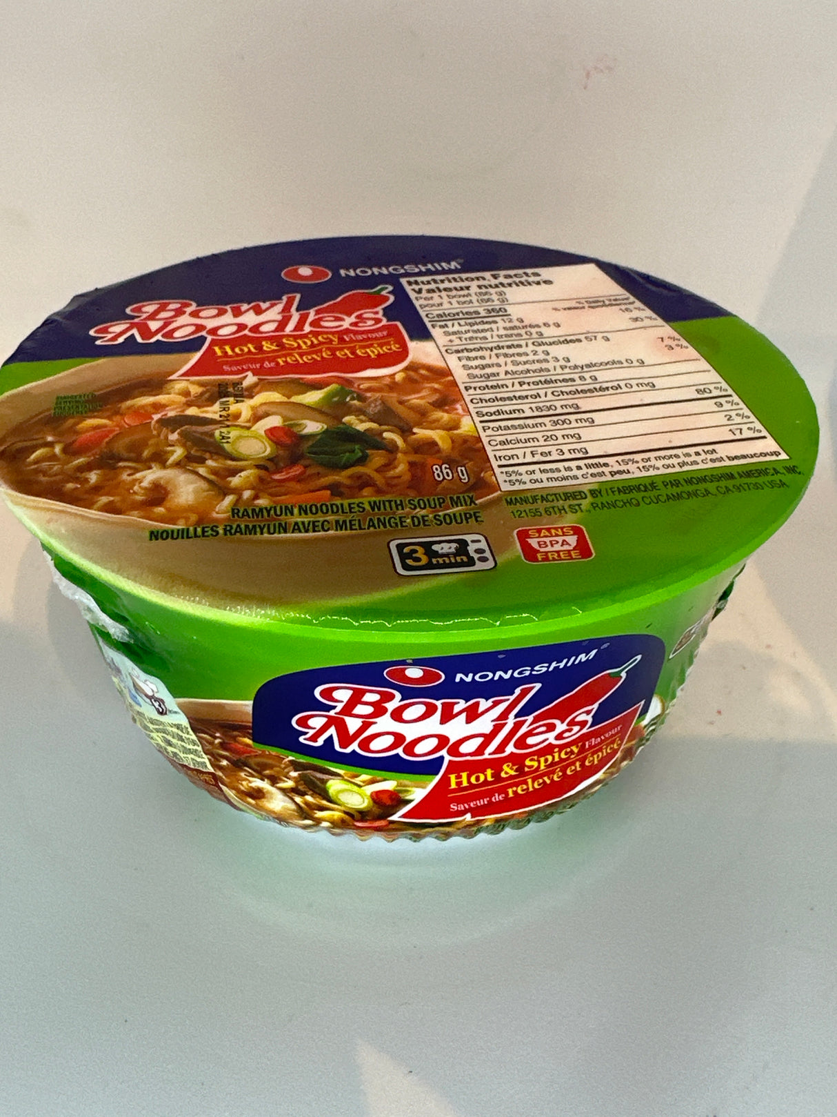 NS)HOT SPICY MEAT STEW RAMEN-HOT 86G