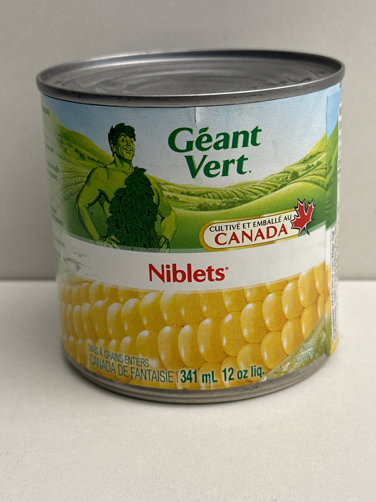 GREEN GNT CAN WHOLE KNL CORN NIBLETS 500 GM