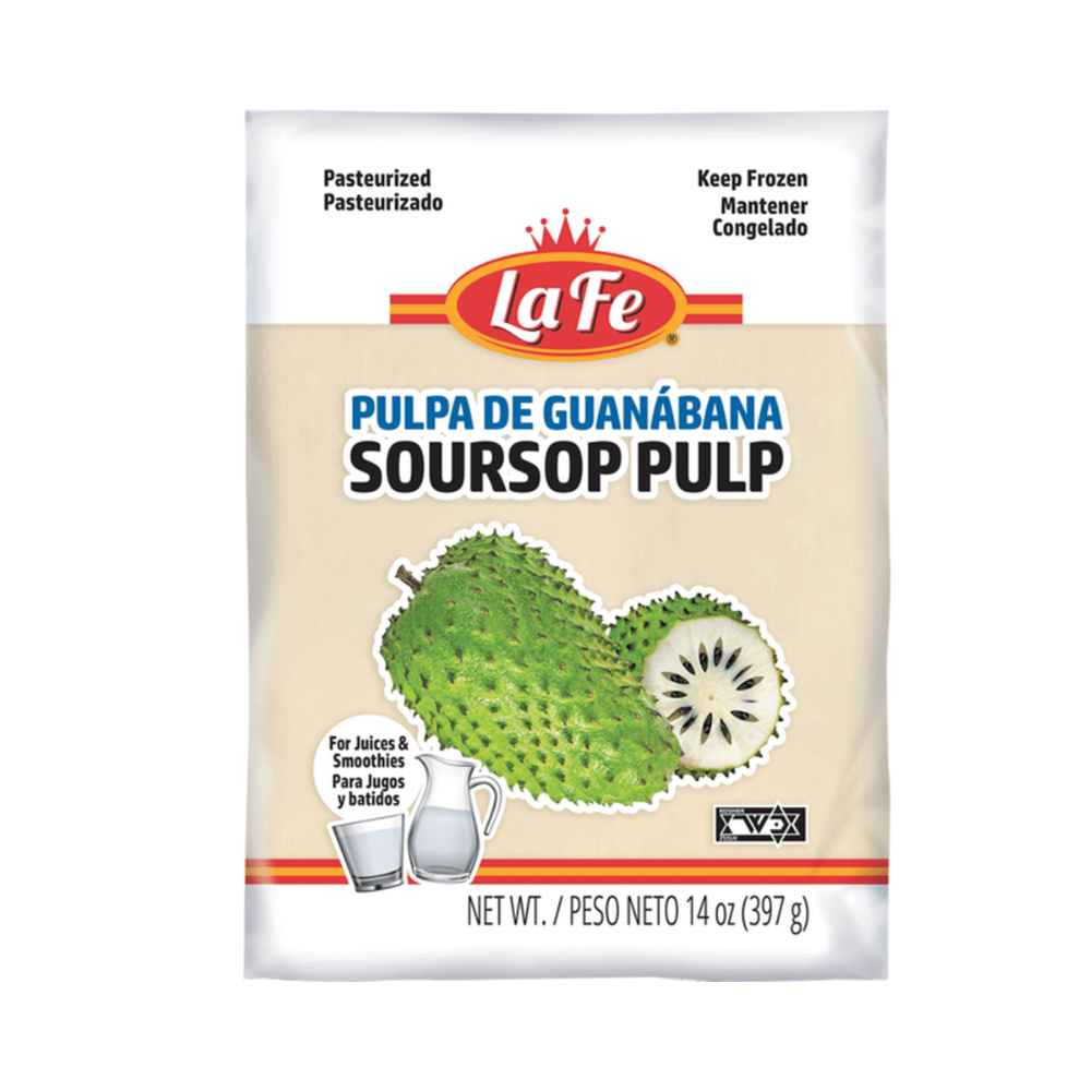 FRUSECHA GUANABANA SOURSOUP (FROZEN) FRUIT  397 GM/14 OZ