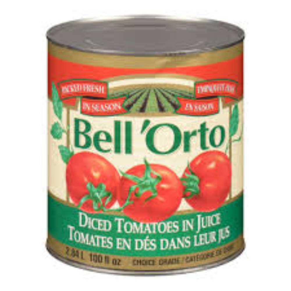 FULL RED DICED TOMATOES IN JUICE 2.84 LTR