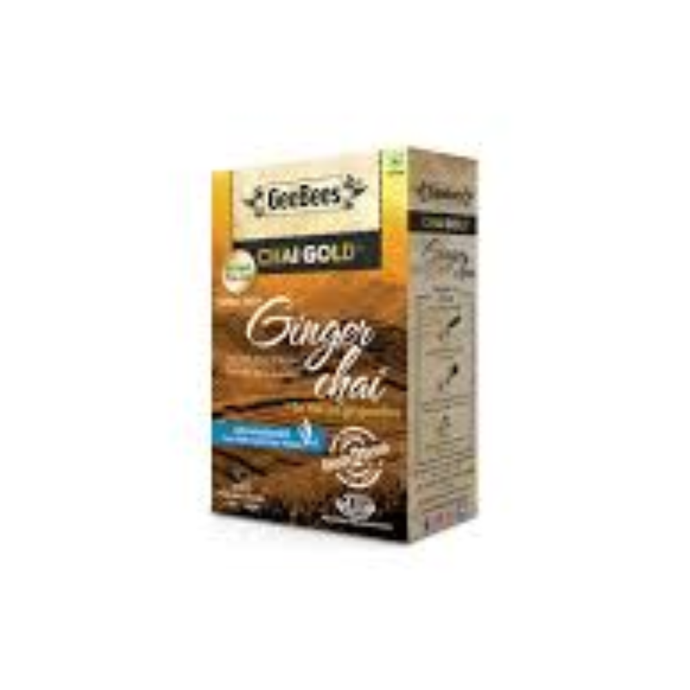 GEEBEES GINGER CHAI 260 GM /10 PKT