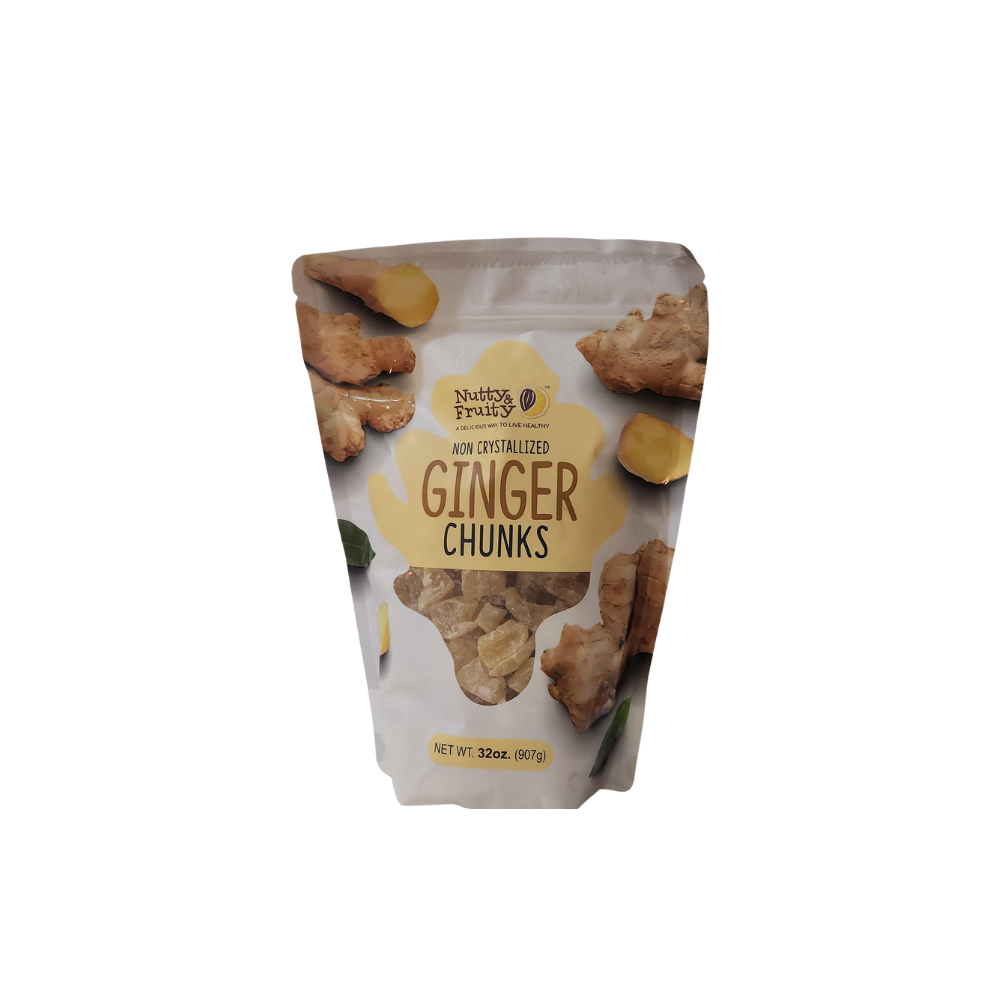 GINGER UNCRYSTALLIZED CHUNKS 2 LBS