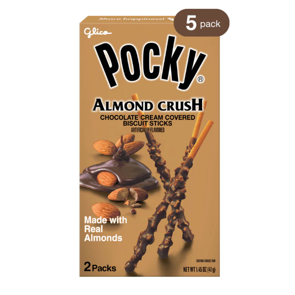 GLICO POCKY ALMOND CRUSH LARGE 41 GM