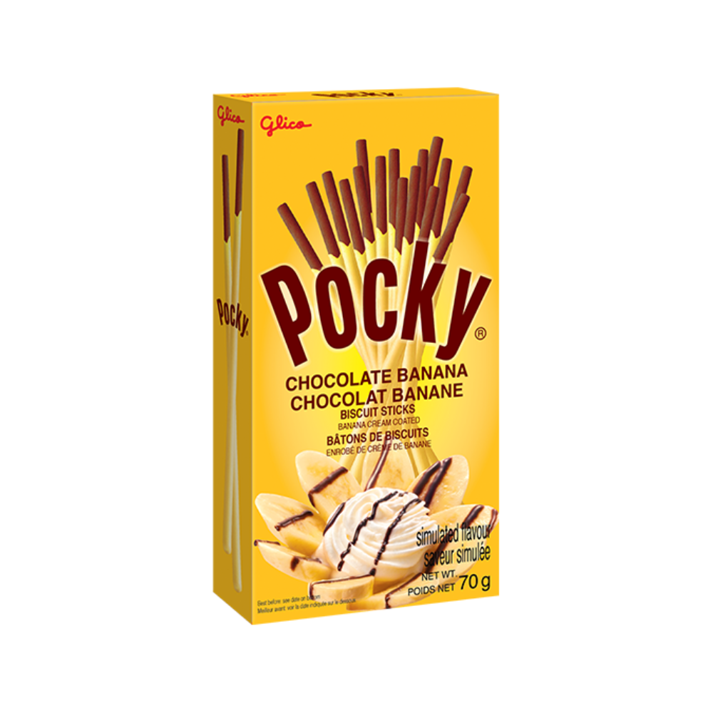 GLICO POCKY CHOCOLATE BANANA - 70GM