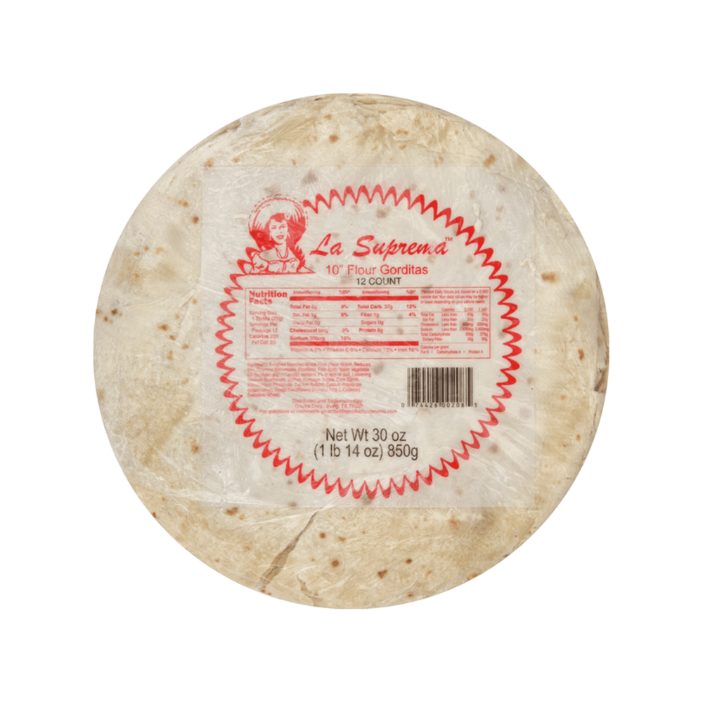 GORDITA FLOUR TORTILLA 13' INCH