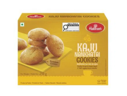 HALDIRAMS KAJU NANKHATAI 250 GM - Case of 10