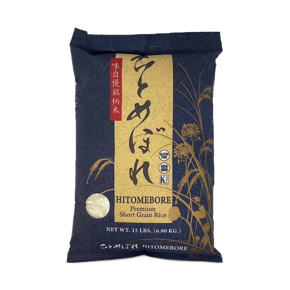 HITOMEBORE PREMIUM SHORT GRAIN RICE 15LB