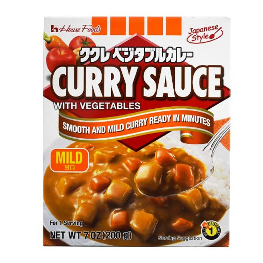 HOUSE CURRY VEG MILD 7.05OZ