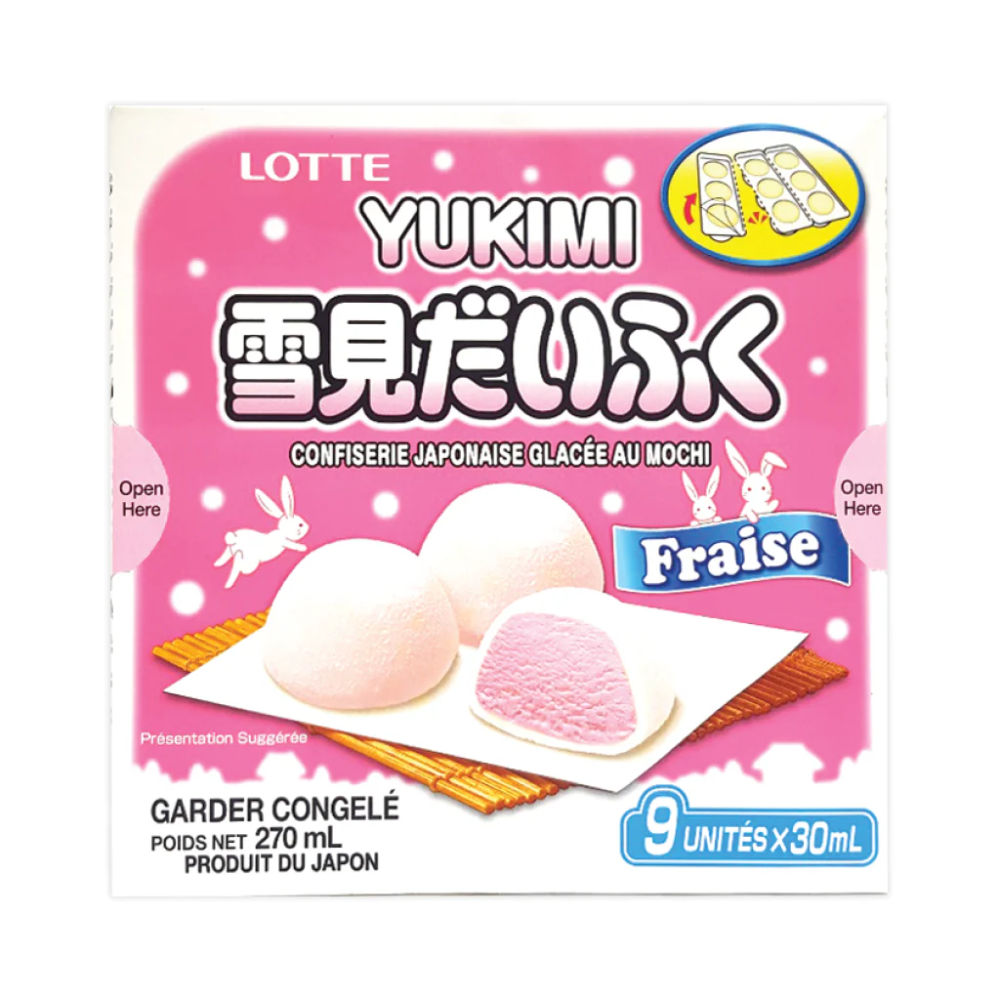 ICE CONF MINI YUKIMI DAIFUKU STRAWBERRY Â 270ML