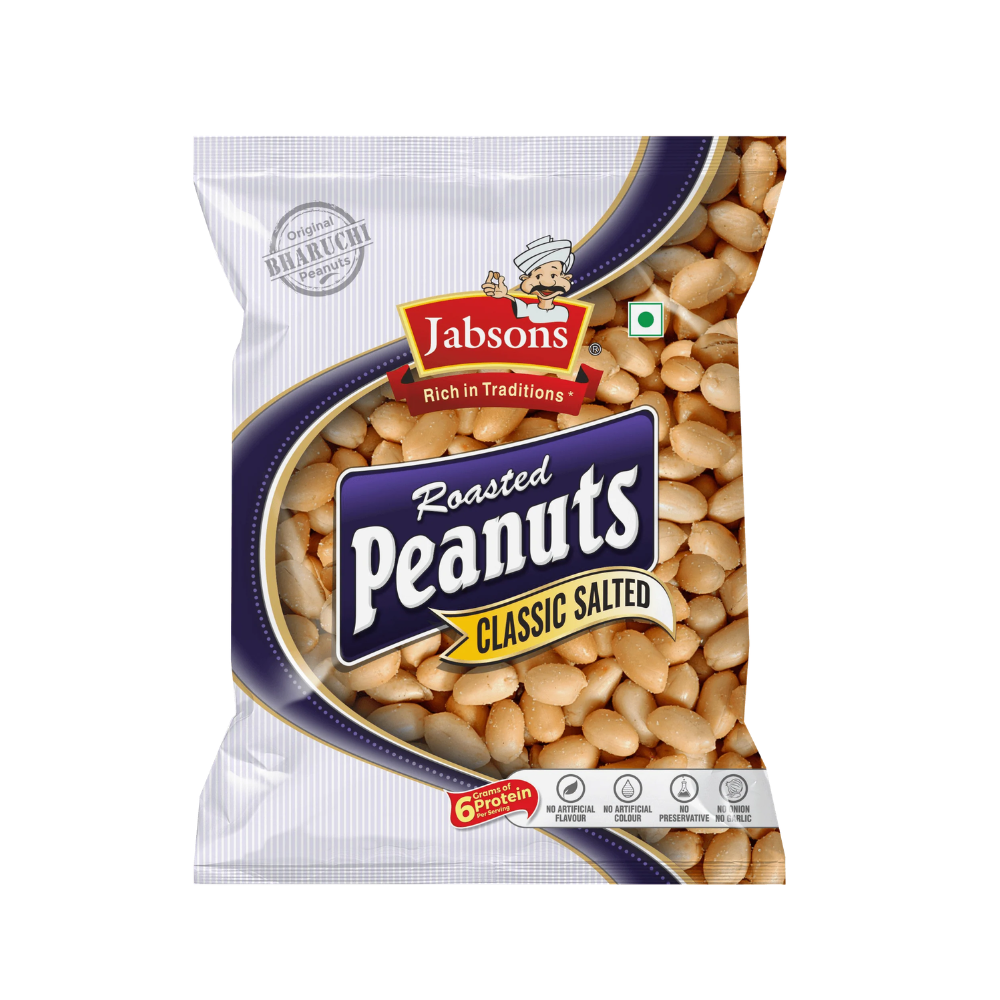 JABSONS PEANUT CLASSIC SALTED 165 GM