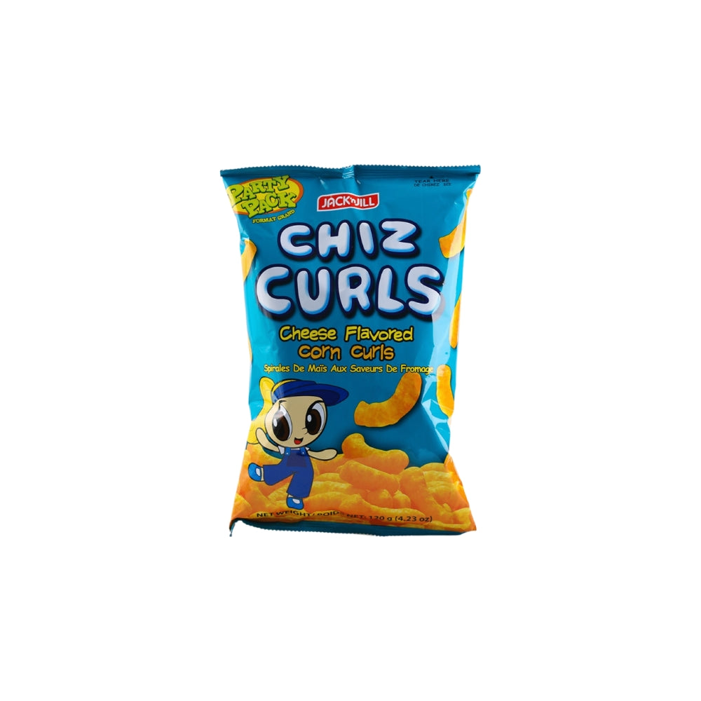 JACK N JILL CHIZ CURLS PARTY PACK  120GM