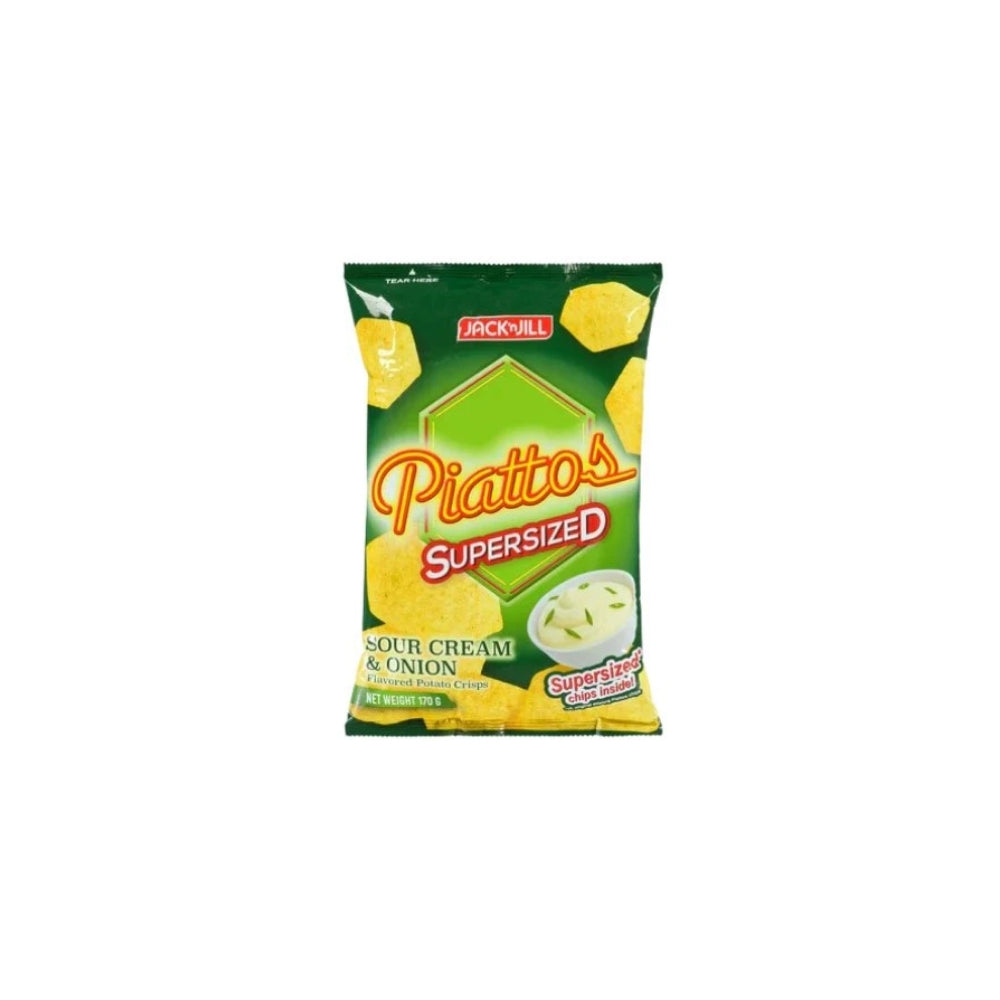 JACKN'JILL PIATTOS SOUR CREAM SUPERSIZED 170G